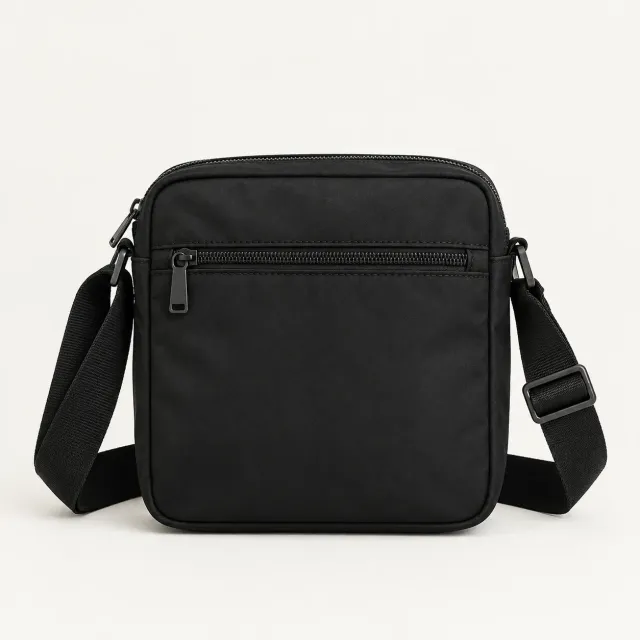 Black Compact Crossbody Bag