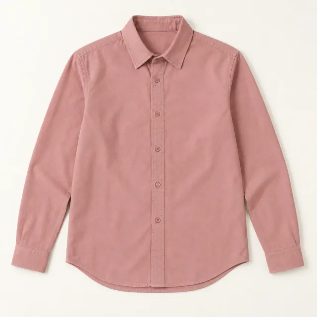 Dusty Rose Cotton Shirt