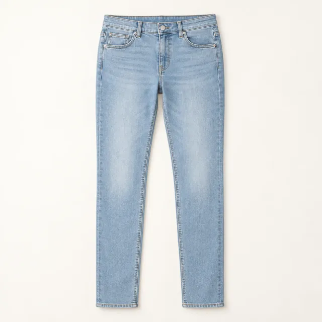 Light Blue Slim Leg Jeans