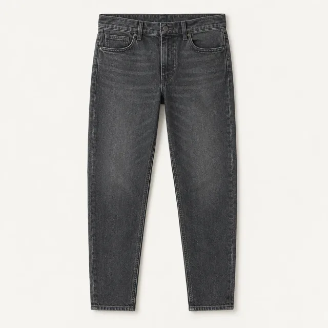 Charcoal Tapered Jeans