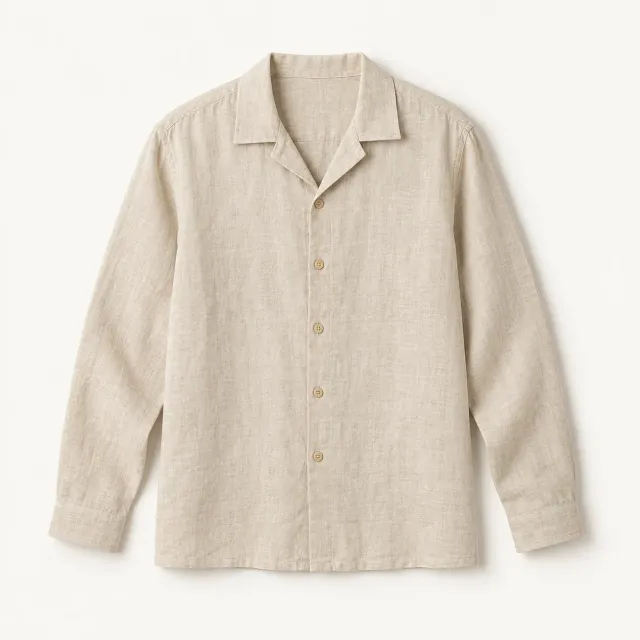 Oat Linen Blend Shirt
