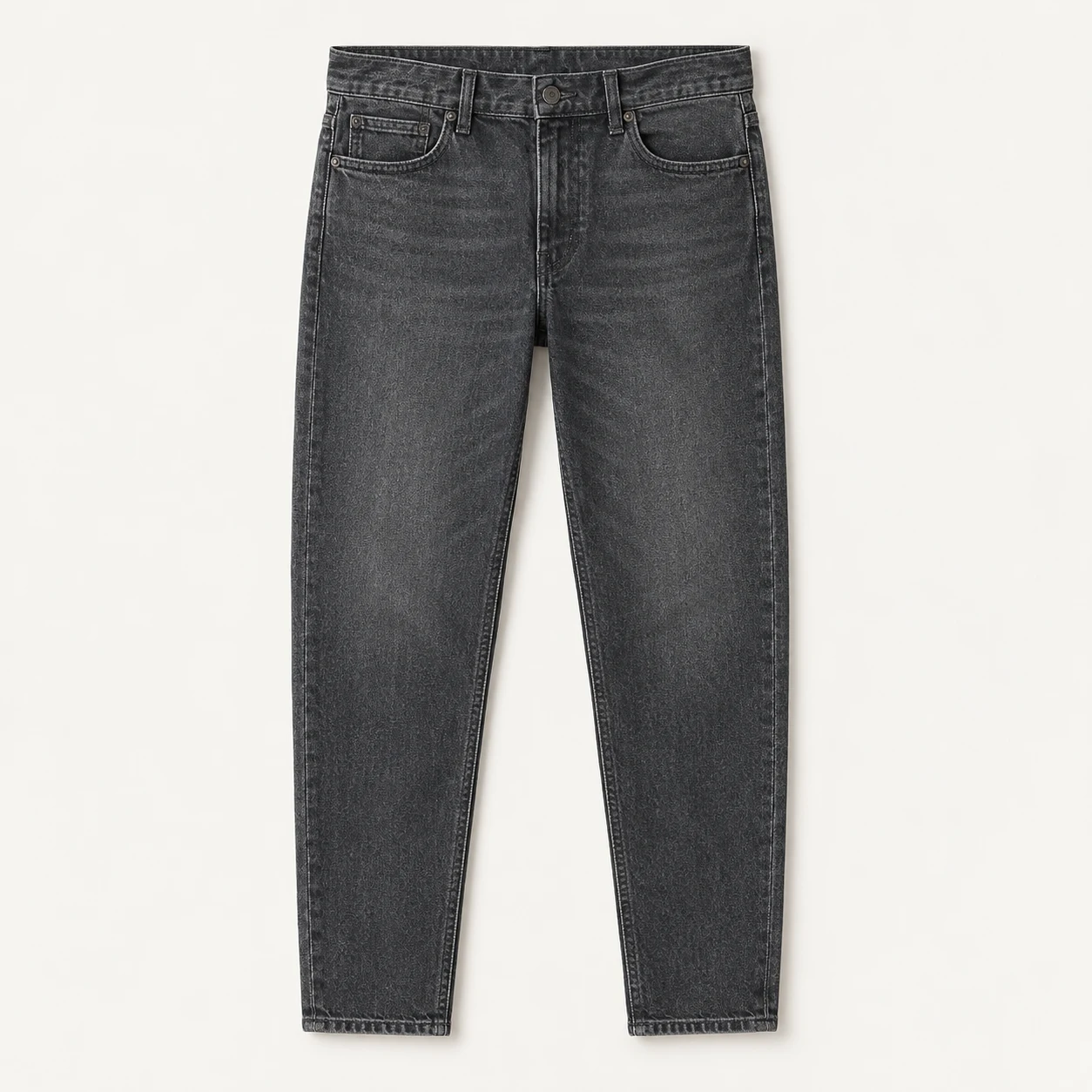 Charcoal Tapered Jeans