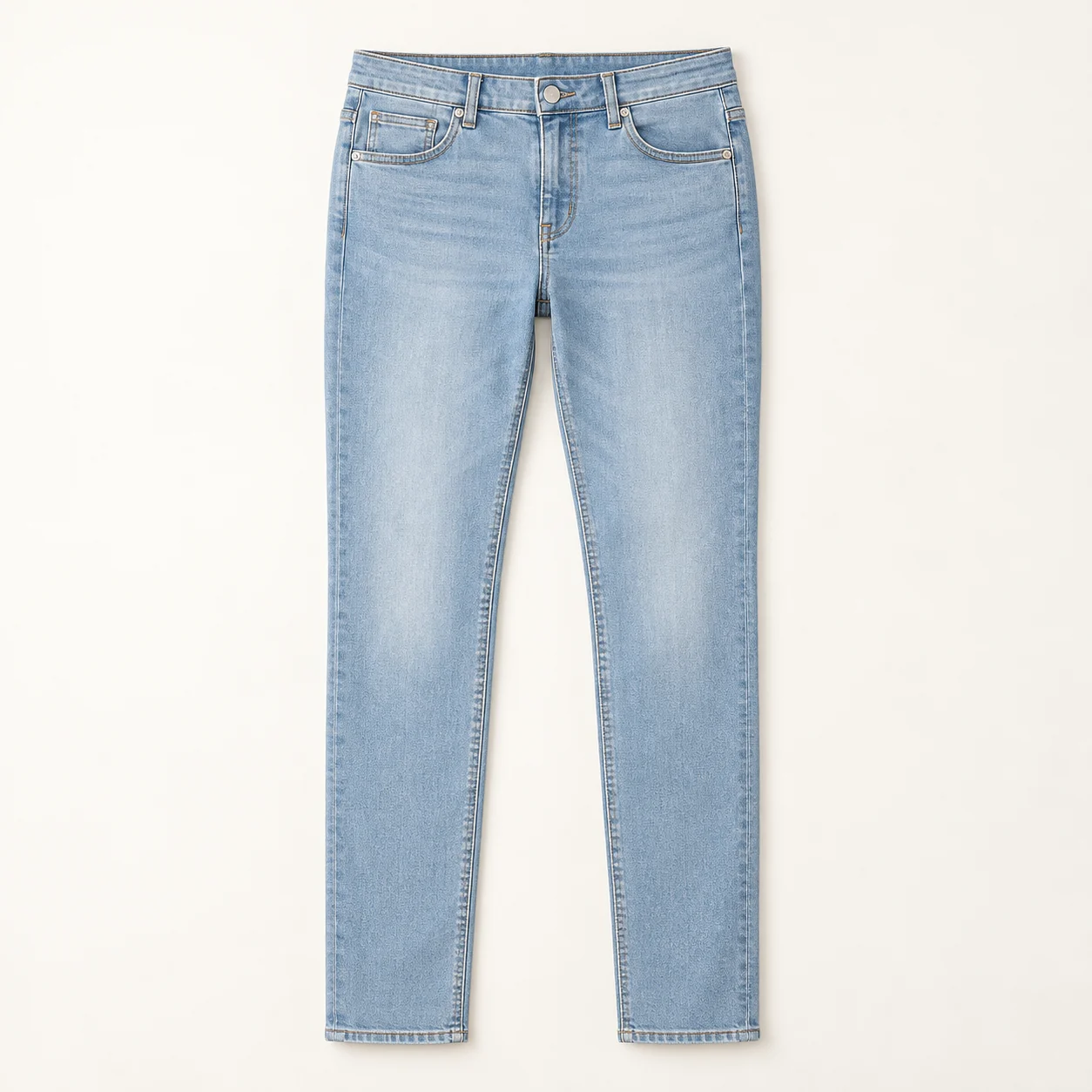 Light Blue Slim Leg Jeans