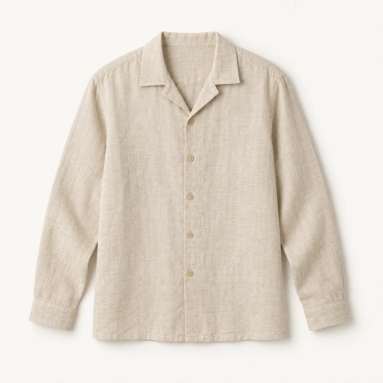 Oat Linen Blend Shirt