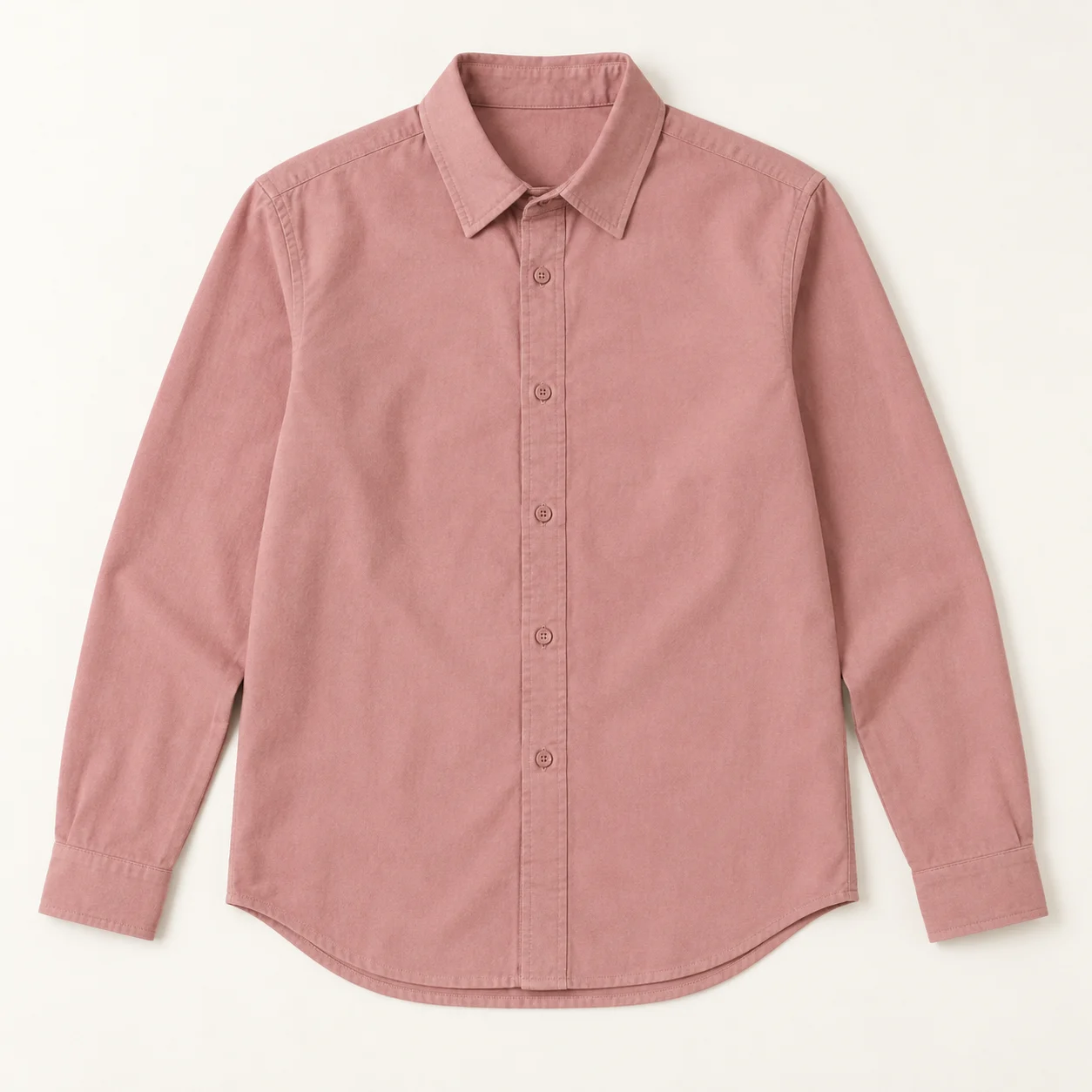 Dusty Rose Cotton Shirt